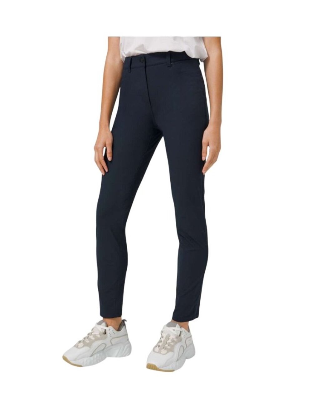 Lululemon City Sleek 5 Pocket Warpstreme™  Pants Navy Blue Sz 2